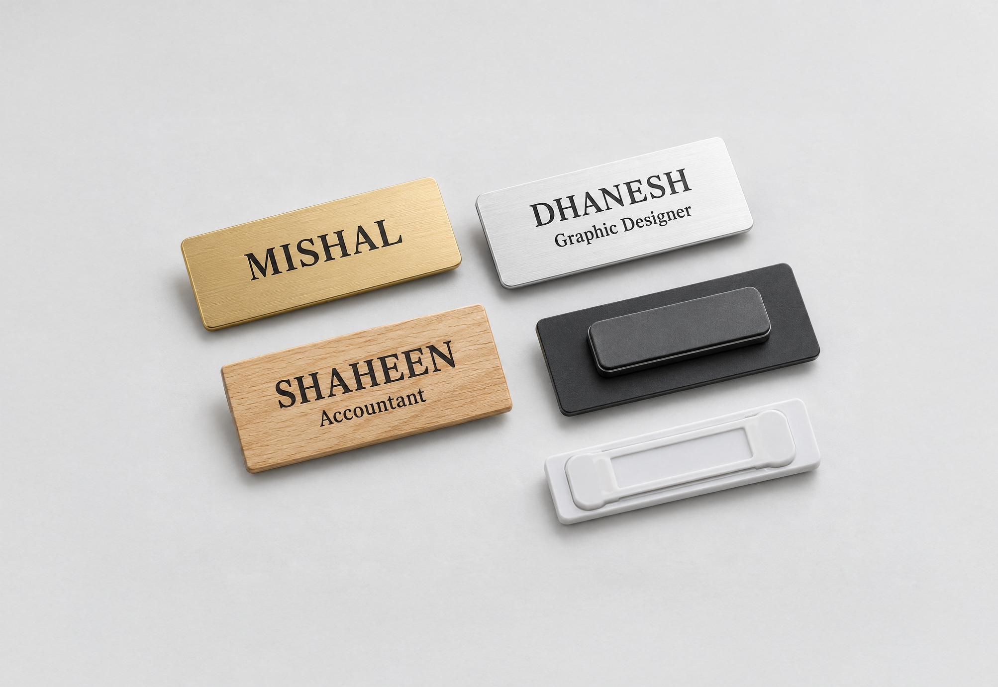 Custom Name Badges & Name Tags